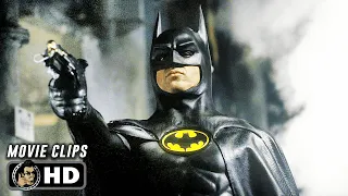 BATMAN CLIP COMPILATION (1989) Michael Keaton, Movie CLIPS HD