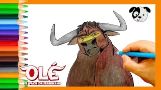 Cómo dibujar a Valiente (NUEVA PELÍCULA OLÉ)-Dibujos para niños-How to draw Valiente