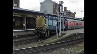 British Rail Derby Summer 1993 with Classes 08, 37, 47, 58 & 60