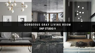 40+ Gorgeous Gray Living Room Decorating Ideas | Living Room Interior Design Ideas