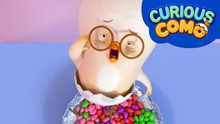 Curious Como | Spoon | Cartoon video for kids | Como Kids TV