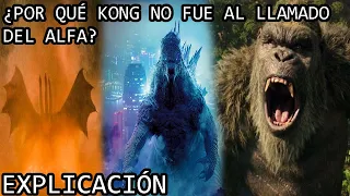 ¿Por Qué Kong No Respondió al Llamado del Alfa? | Kong durante Godzilla King of the Monsters