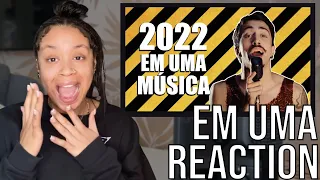 UK REACTS TO 🇬🇧 2022 EM UMA MÚSICA