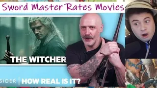 American Reacts Sword Master Rates 10 Sword Fights From Movies And TV | How Real Is It?