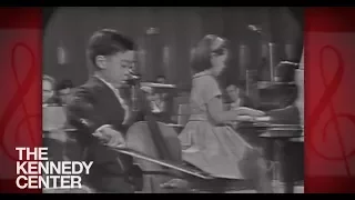 Leonard Bernstein introduces 7-year-old Yo-Yo Ma at the American Pageant for the Arts