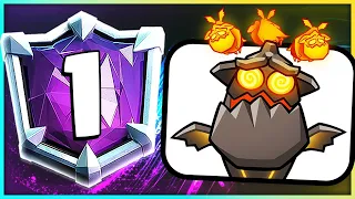 TOP CLASH ROYALE PRO just got RANK #1 & #2 USING THIS DECK!