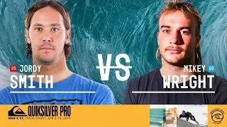 Jordy Smith vs. Mikey Wright - Round Four, Heat 6 - Quiksilver Pro Gold Coast 2019