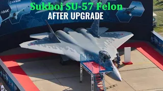 Finally!! The new Sukhoi Su-57 Felon fighter jet was launched in Russia after being upgraded
