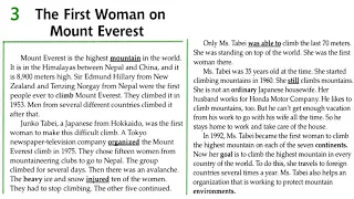 Facts and Figures - Unit 7: Exploration and Adventure - Lesson 3: The First Woman on Mount Everest