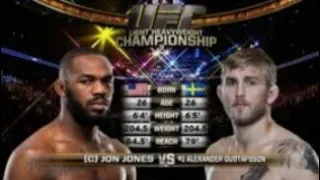 JON JONES VS ALEXANDER GUSTAFSSON (ONLINE) UFC 4/CHAMPIONSHIP DEFENSE