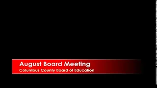 August Board Meeting 2022
