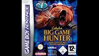 Game Boy Advance - Cabela's Big Game Hunter 2005 Adventures 'Title & Credits'