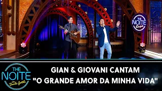 Gian & Giovani cantam "O Grande Amor da Minha Vida (Convite de casamento) | The Noite (09/12/20)