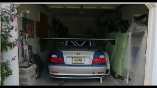 Firing up the M3 GTR + Cleaning Garage