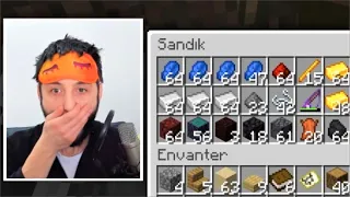 GİZLİ SIĞINAĞI BULDUM😱 SANDIĞI YAĞMALADIM!  EKİPLE MINECRAFT 5.Bölüm