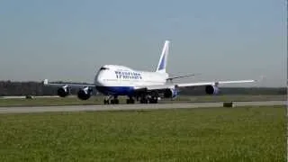 Transaero B-747. Take Off. SVO