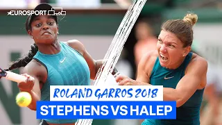 Simona Halep vs Sloane Stephens Final | 2018 Roland Garros | Eurosport Tennis