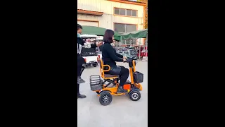 Electric scooter, electromagnetic brake, stop when you let go#CapCut #scooter #houseware #car #fyp