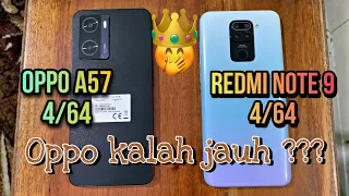 Oppo A57 vs Redmi Note 9 , Speed test