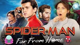 SPIDER-MAN FAR FROM HOME (YOU CAN'T TRUST ANYONE!) First Time Watching