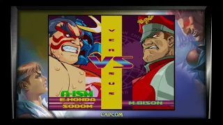 Street Fighter Alpha 3 - Dramatic Battle Playthrough (E.Honda & Sodom)