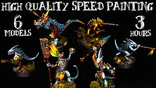 Become a SPEED PAINTING Master! Direchasm Seraphon