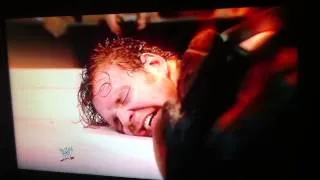Seth Rollins and Dean Ambrose vs Real Americans and Rybaxel  Smackdown 3/28/14
