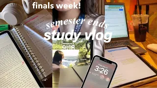 FINALS WEEK: Last Study Vlog! 📚🎖️ semester ends, study grind for exam week, study together, uni vlog