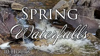 Spring Waterfalls: A Poetic Journey with 10 Hours of Calming Waterfall Sounds | Fade To Black