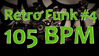 105 BPM - Retro Funk Beat #4 - 4/4 #DrumBeat - #DrumTrack - Funk Drum beat 🥁🎸🎹🤘