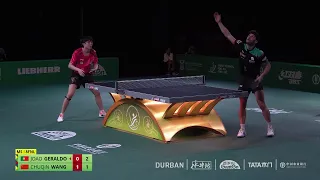 Joao Geraldo vs Wang Chuqin | Durban 2023 World Table Tennis Championships | Portugal vs China