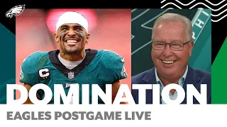 Jalen Hurts and the Eagles CRUSH Carson Wentz' Commanders | Eagles Postame Live