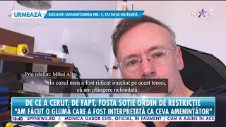 De unde a pornit noul scandal dintre Mihai Albu şi fosta soţie