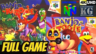 Banjo-Kazooie/Tooie DUOLOGY COLLECTION [N64] 100% Gameplay Walkthrough FULL GAME [4K60ᶠᵖˢ UHD🔴]