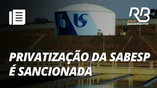 Ricardo Nunes sanciona PL da privatização da Sabesp I Bora Brasil
