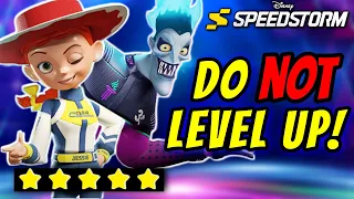 Why You SHOULDN'T Level Up In Disney Speedstorm