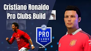 Cristiano Ronaldo (2008) - FIFA 23 Pro Clubs Build/Look Alike