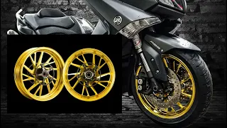 MOS WHEELS 10 Spokes YAMAHA T-MAX 530 2012-2016