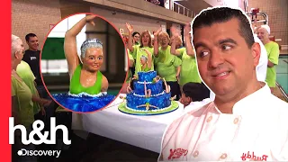 Buddy cria bolo para duas campeãs mundiais do nado sincronizado | Cake Boss | Discovery H&H Brasil