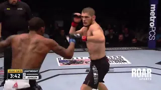 Michael Johnson's fast hands vs UFC Lightweight Champions