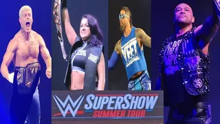 WWE SuperShow Summer Tour Live Event Binghamton New York  _ Cody Rhodes Aj Styles Liv Morgan HD