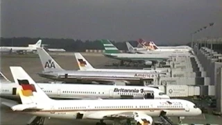 MANCHESTER Airport 20 YEARS AGO! (1997-98)