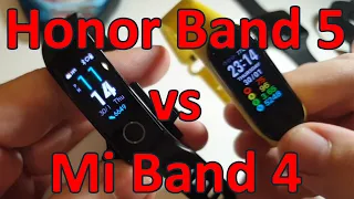 Huawei Honor Band 5 vs Mi Band 4 - 4 months later review