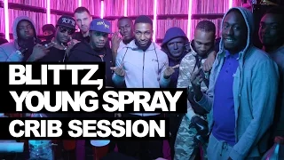 Blittz, Young Spray freestyle - Crib Session