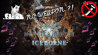 Can you beat Iceborne without ever drawing your weapon?