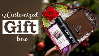 Homafy Customized Valentine Gift box for Husband, Boyfriend | Customized Birthday Gift for Husband