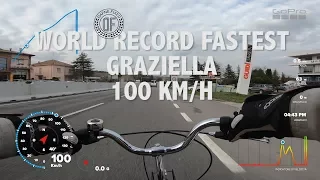 100KM/H - The fastest bicycle thief of all times - WORLD RECORD FASTEST GRAZIELLA