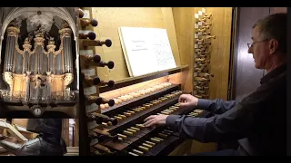 J.S. Bach Praeludium und fuge Es-dur BWV 552 Christophe Mantoux à l'orgue de St-Séverin, Paris