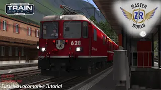 Surselva Locomotive Tutorial - Surselva Line - GE 4/4 ii - Train Simulator Classic
