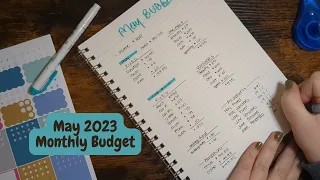 May 2023 Monthly Budget | Budgeting my New Salary | I got a raise! | OrganizedByKat